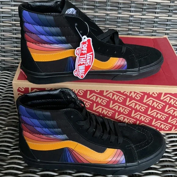 Vans Sk8-Hi Reissue Refract Black/Multi WMNS - Picture 2 of 16